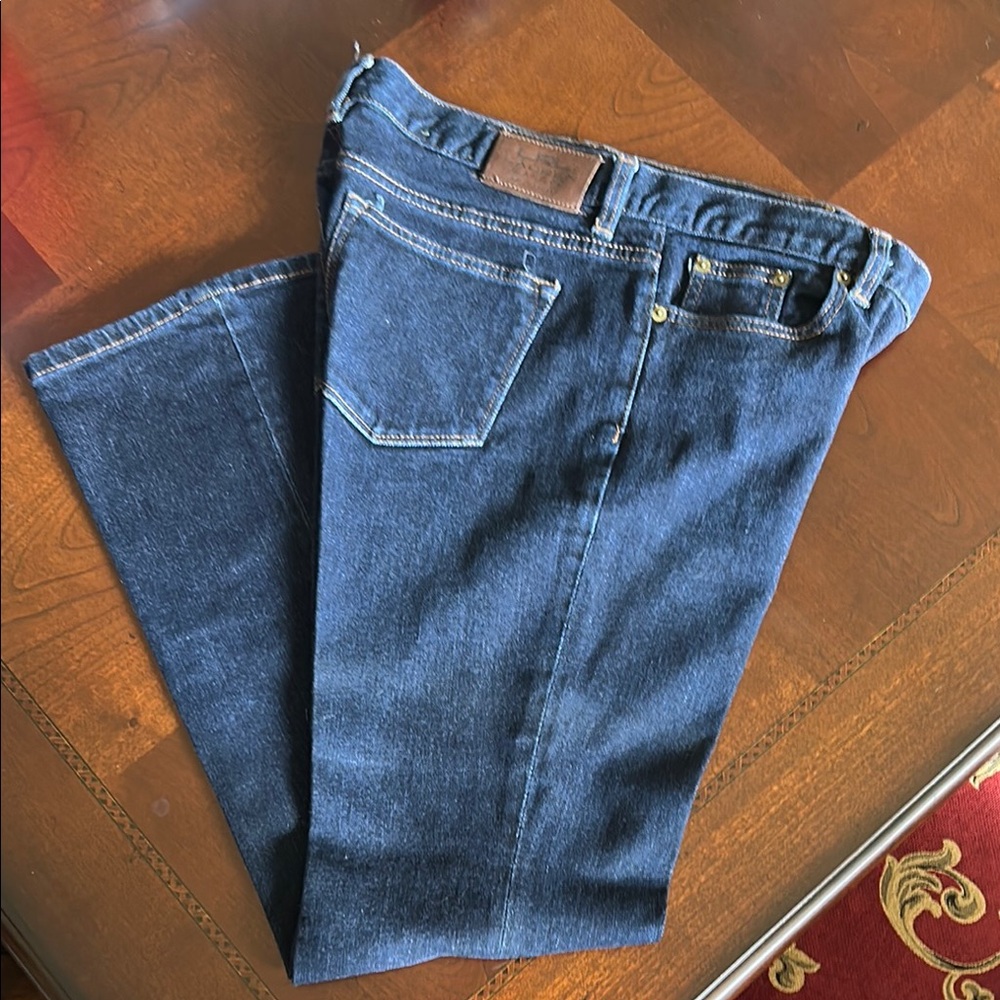 Ralph Lauren Blue Straight Leg Jeans